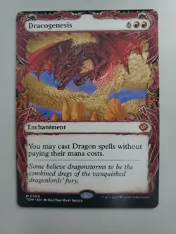 MTG Dracogenesis Tarkir: Dragonstorm 300 Showcase Mythic - Image 1