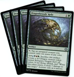 x4 Dragonbroods' Relic - 0140 - Tarkir Dragonstorm - MTG - NM/M - Image 1