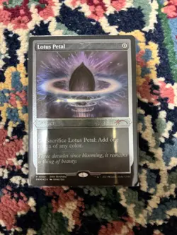 Lotus Petal (Foil Etched) Unique and Miscellaneous Promos Foil - Image 1
