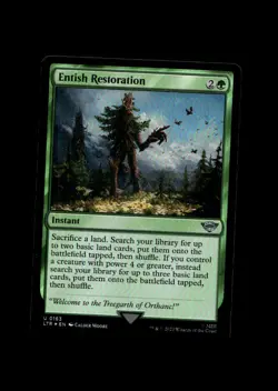 The Lord of the Rings: Tales of Middle-earth #163 Entish Restoration Foil - Image 1