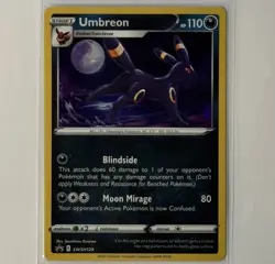 Umbreon - SWSH129 Pokemon SWSH Promo Ultra Rare Holo Pack Fresh Card NM - Image 1