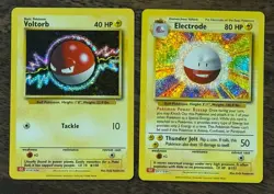Voltorb CLC 010/034 + Electrode CLC 011/034 - Pokemon TCG Classic Collection NM - Image 1