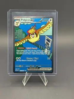 Pidgeot ex Pokemon Obsidian Flames 225/197 Special Illustration Rare Holofoil - Image 1