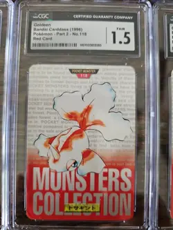 Pokemon Bandai Carddass "Monsters Collection" Lot - Image 2