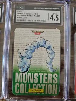 Pokemon Bandai Carddass "Monsters Collection" Lot - Image 3