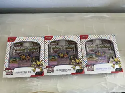 3 Pokemon Alakazam EX TCG Scarlet and Violet 151 Collection Box - Image 2