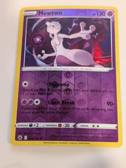 Mewtwo 059/159 Crown Zenith Reverse Pokemon Holo Foil Nice! - Image 1