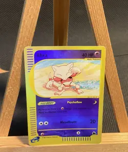 POKEMON TCG Abra 46/144 Skyridge Reverse Holo LP+ - Image 1