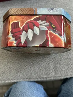 2015 Pokemon Kyogre EMPTY Collectors Tin Legends of Hoenn - Image 3