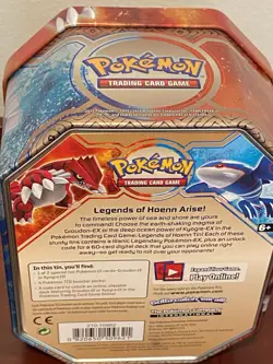 Pokemon Legends of Hoenn Arise EMPTY Collector Tin Shiny Excellent Tin ONLY! LNC - Image 3