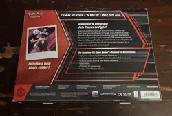 Pokemon TCG Team Rocket's Mewtwo Ex Box - Sealed - Image 2