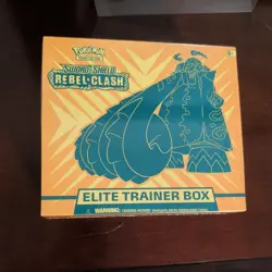 Pokemon Sword and Shield Rebel Clash Elite Trainer Box w/Protector Case-FreeShip - Image 3
