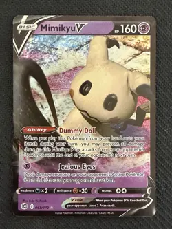 Mimikyu V 068/172 (Ultra Rare) Brilliant Stars Spooky & Sweet - Pokemon TCG - Image 1