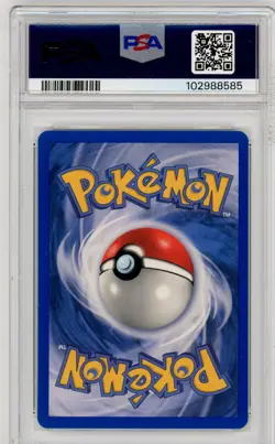2003 POKEMON EX SANDSTORM #63 EEVEE-REVERSE FOIL PSA 8 - Image 2