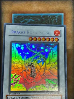 Yugioh Black Rose Dragon CSOC-EN039 CSOC-IT039 Ghost Rare 1st Ed LP ITALIAN - Image 3