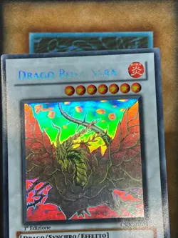 Yugioh Black Rose Dragon CSOC-EN039 CSOC-IT039 Ghost Rare 1st Ed LP ITALIAN - Image 4