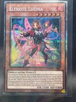 Yu-Gi-Oh! - Burst Protocol - Elfnote Lucina BPRO-EN010 Starlight Rare - Image 1