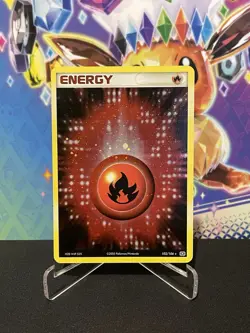 Pokemon TCG - Fire Energy 102/106 | Ex Emerald Reverse Holo Rare | LP - Image 1