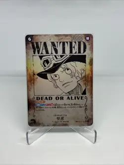 Sabo WANTED SP OP13-120 SEC Parallel Carrying on His Will ONE PIECE Japanese - Image 1