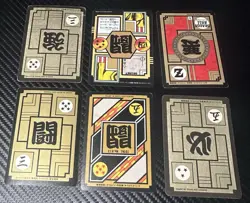 Dragon Ball Z Carddass Lot Of 6 Cards PRISM TCG BANDAI Japanese 1996 (US SELLER) - Image 2