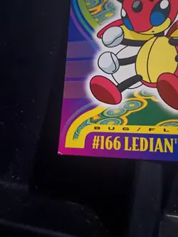 Pokemon Card - Ledian #166 - Johto Series - Topps Non-Foil Lightly Played - Image 3