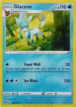 GLACEON - UNCOMMON - ASTRAL RADIANCE - POKEMON CARD TCG -038/189 - Image 1