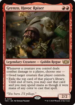 ** Grenzo, Dunegon Warden ** Commander (EDH) Deck ** MTG - Image 2