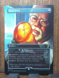 MTG - Dino DNA - Borderless - R 0020 LCI Jurassic World NEAR MINT Pack Fresh - Image 1