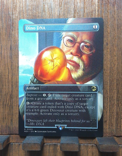 MTG - Dino DNA - Borderless - R 0020 LCI Jurassic World NEAR MINT Pack Fresh - Image 3