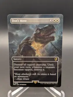 Don't Move (Borderless) Universes Beyond: Jurassic Park World Collection... - Image 1