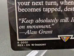 Don't Move (Borderless) Universes Beyond: Jurassic Park World Collection... - Image 2