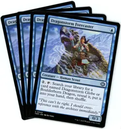 x4 Dragonstorm Forecaster - 0043 - Tarkir Dragonstorm - MTG - NM/M - Image 1