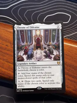WOTC Commander: Wilds of Eldraine Throne of Eldraine (R) NM - Image 1