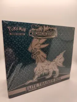 Pokemon TCG Sun & Moon Crimson Invasion Elite Trainer Box SEALED IN BOX - Image 1