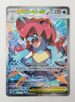 ⭐Grade Worthy⭐ Mega Feraligatr EX 274/217 Ascended Heroes Pokemon English NM - Image 1