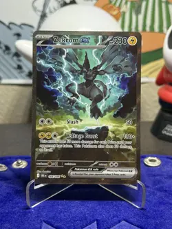 Pokemon TCG Zekrom EX SIR 166/086 Black Bolt English- NM - Image 1