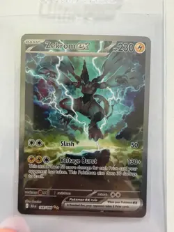 Zekrom ex - 166/086 Black Bolt Special Illustration Pokemon - NM - Image 1
