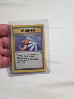 LP Pokemon TCG Scoop Up Base Set 78/102 Regular Uncommon Trainer 1999 English - Image 1