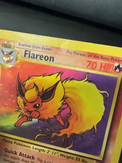Pokemon DMG Lot Of 8x Vintage Cards Holo/non-Holo Flareon, Deoxys, Dark Slowbro - Image 5