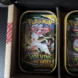 Pokemon Evolving Skies Booster Pack NEW SEALED from Kanto Tins - Image 2