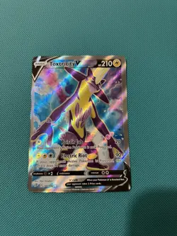 Pokemon TCG Toxtricity v Rebel Clash 182/192 Holo Full Art Ultra Rare - Image 1