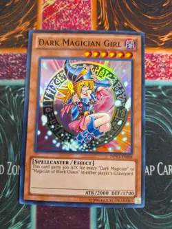 Yu-Gi-Oh! TCG Dark Magician Girl DPYG-EN008 Super Rare Unlimited Near Mint - Image 1