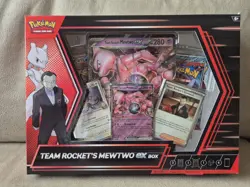 Pokemon TCG: Team Rocket`s Mewtwo Ex Box - Sealed - English - Destined Rivals 196214124073 - Image 1