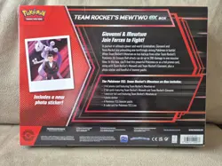 Pokemon TCG: Team Rocket`s Mewtwo Ex Box - Sealed - English - Destined Rivals 196214124073 - Image 2