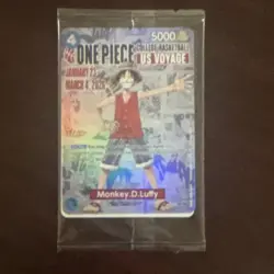 Bandai Namco One Piece Card Game US Voyage Monkey D. Luffy Holo English - Image 2