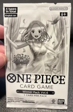 Winner Pack Vol. 6 - One Piece Card Game - Bandai - SEALED NEW - English - Image 1