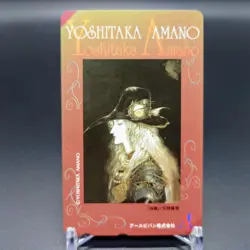 Yoshitaka Amano Phone Card Final Fantasy FF Japanese NM - Image 1
