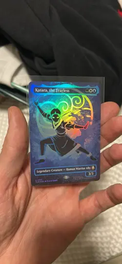 Katara, the Fearless (Borderless) (Neon Ink Foil) Avatar: The Last Airbender - Image 2