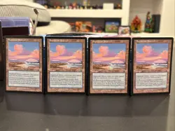 4x Saprazzan Skerry LP - Mercadian Masques Mtg Magic - Image 1