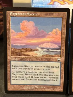 4x Saprazzan Skerry LP - Mercadian Masques Mtg Magic - Image 2